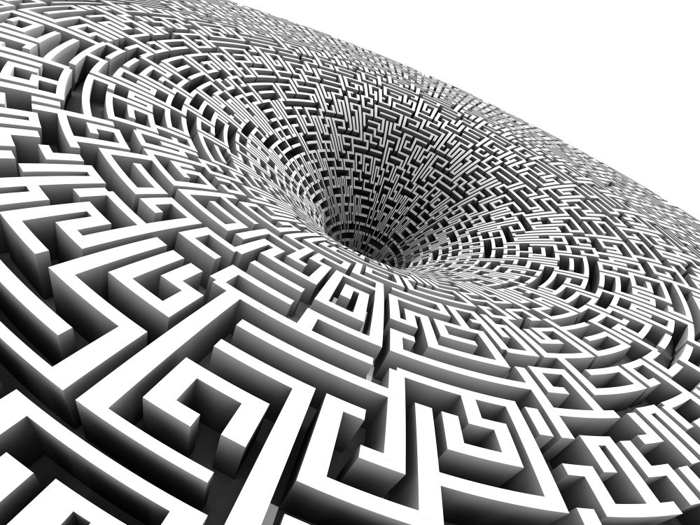 wicked problems image of a maze